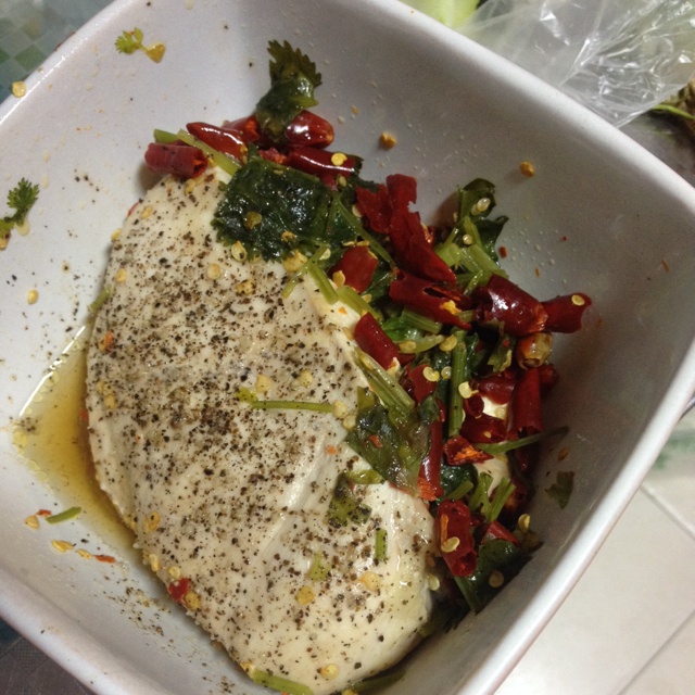 香蒸鸡胸肉