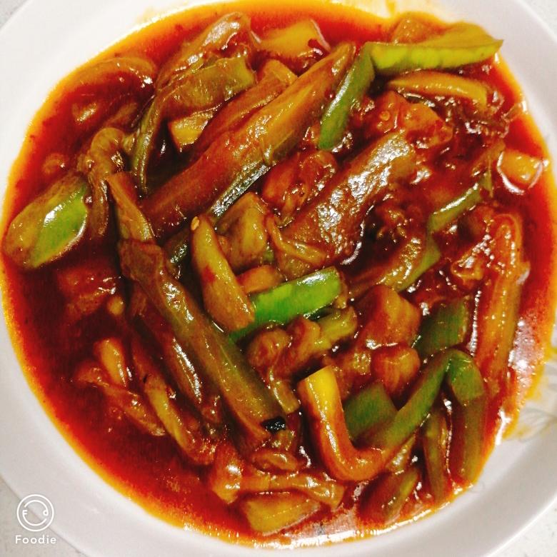 懒人版不过油鱼香茄子