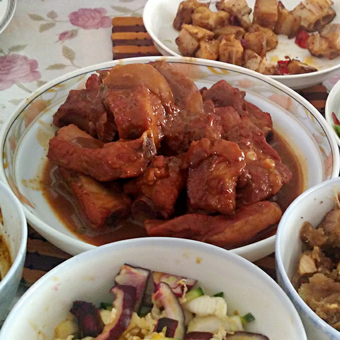 腐乳烧排骨