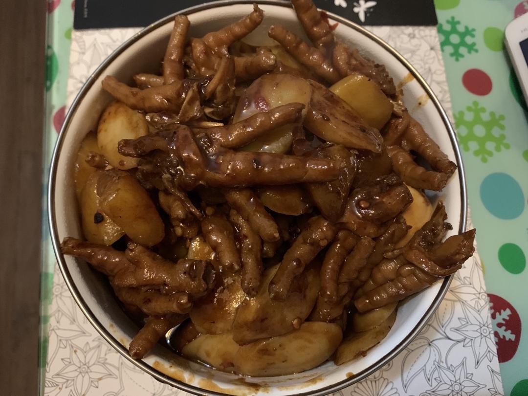 鸡爪煲