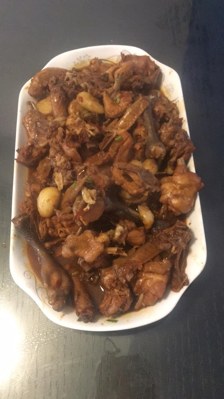 红烧走地公鸡