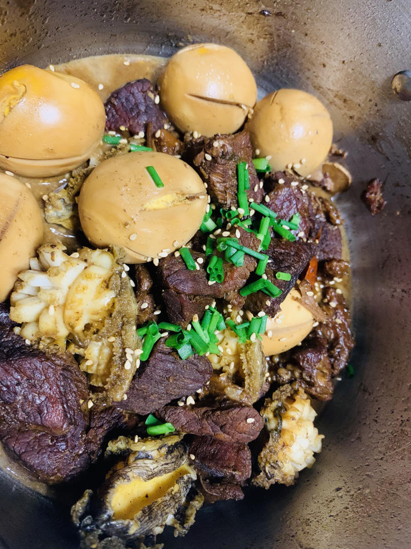 过年硬菜【鲍鱼红烧肉】