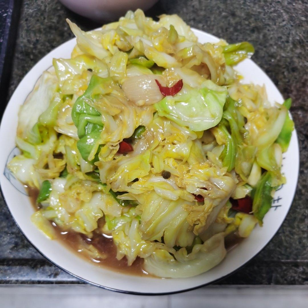 酸爽开胃的手撕包菜