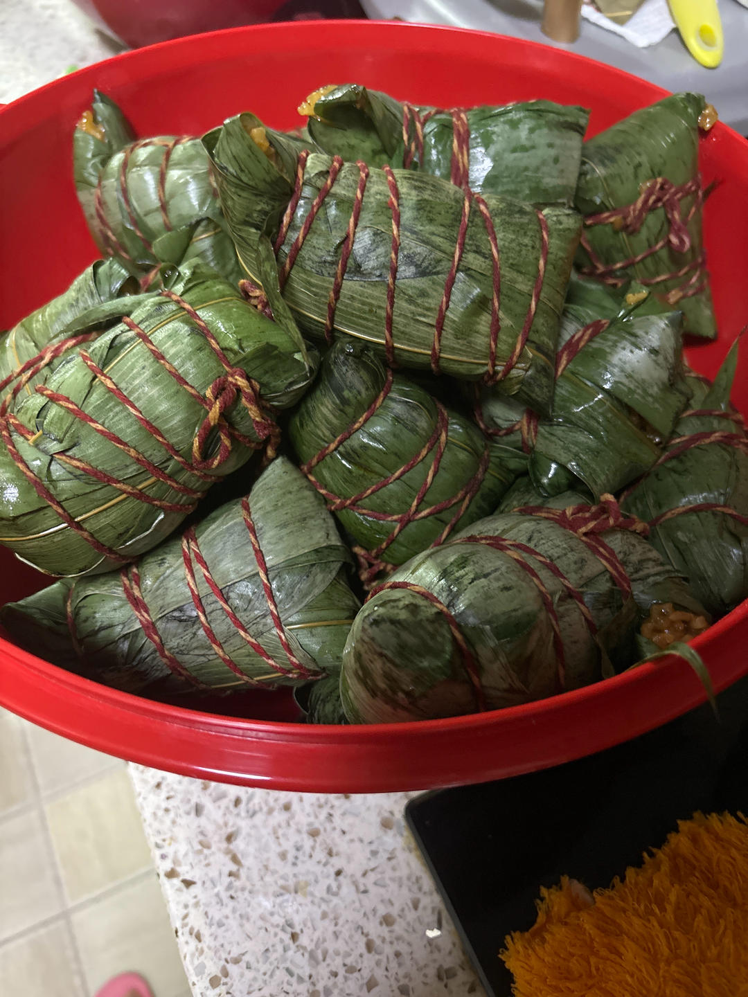 妈咪的♥️私房秘制咸蛋黄肉粽