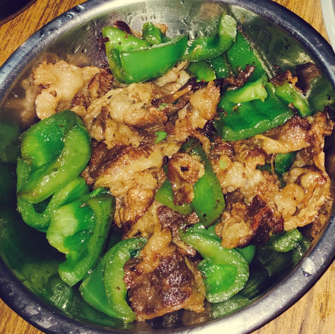 青椒肥牛