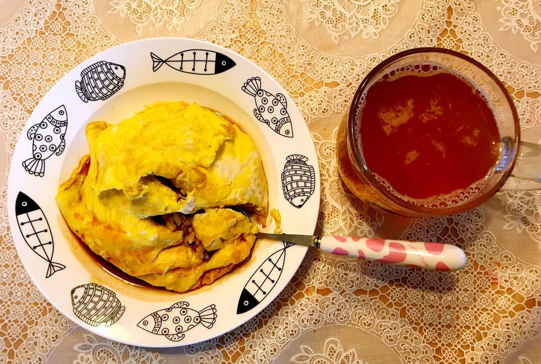裙子蛋包饭