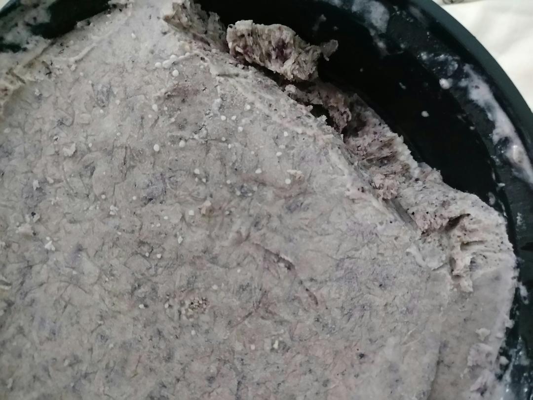 蓝莓冰淇淋（无蛋、不需多次搅拌版本）