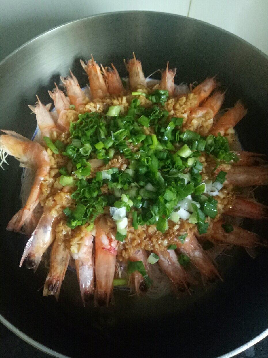 蒜蓉粉丝蒸虾