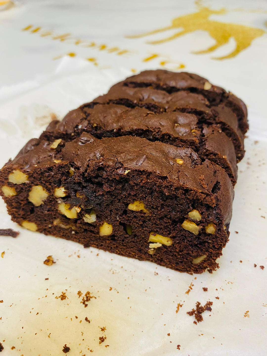 超简单无需打发的布朗尼蛋糕（多图 巧克力和可可粉版都有）🌟x3