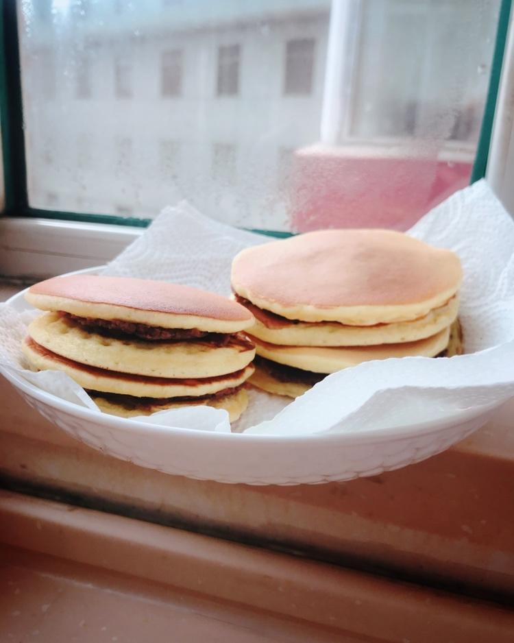 抹茶蜜豆铜锣烧