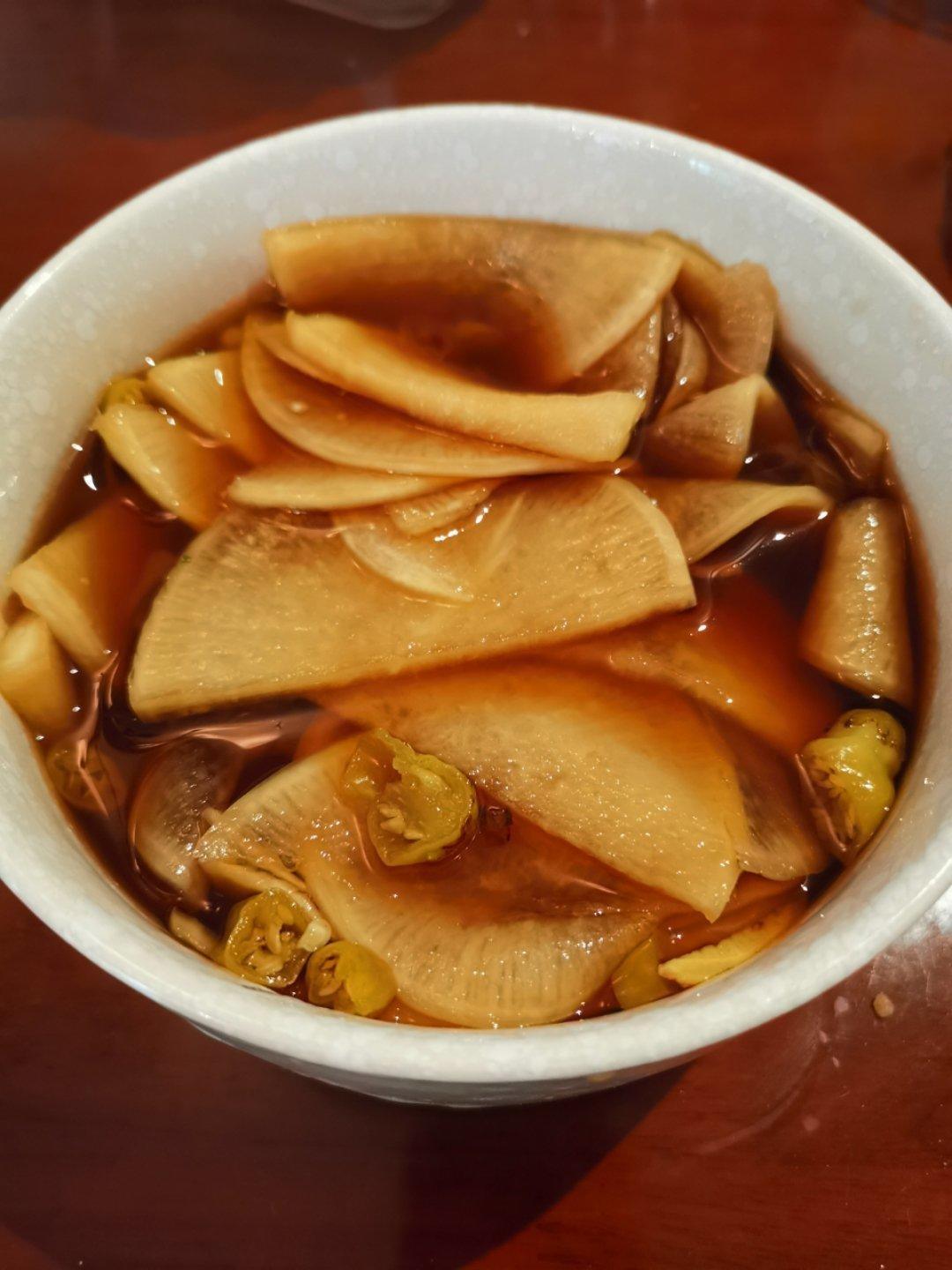 抹茶红逗做的酱萝卜