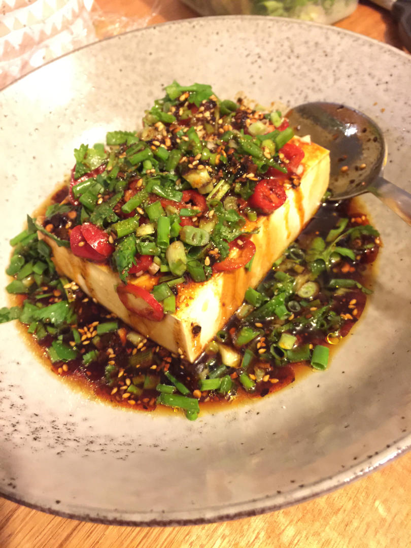 凉拌豆腐/小葱拌豆腐