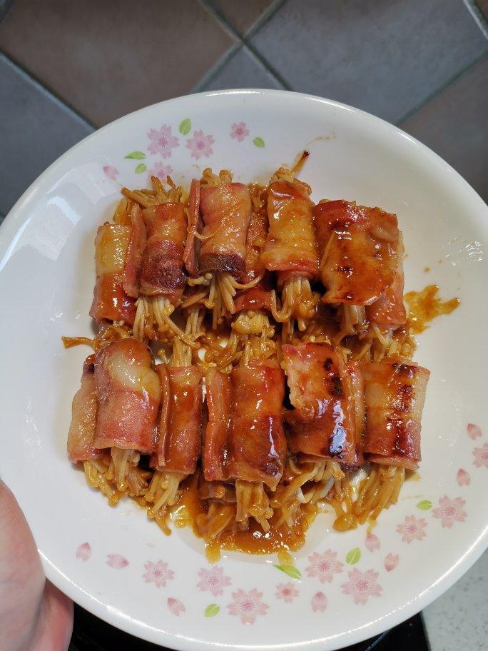 金针菇培根卷