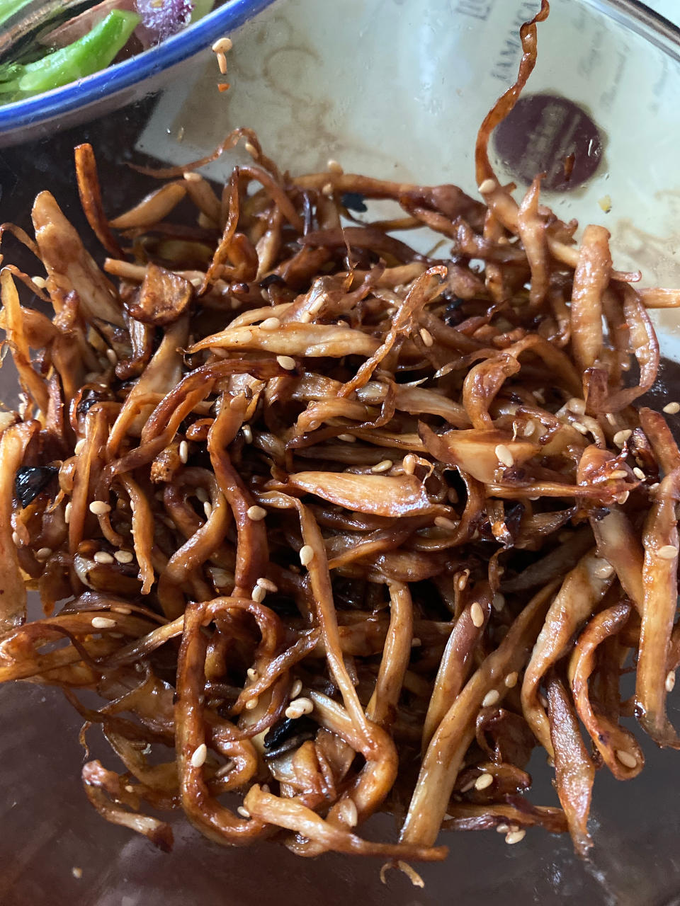 越嚼越香‼️比肉还要好吃👉干煸孜然杏鲍菇