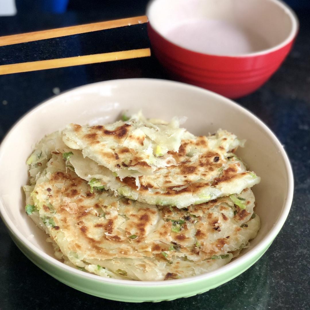 葱花油饼 Spring Onion Pancake