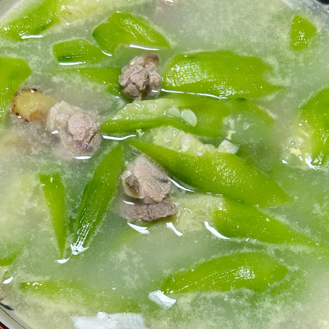 夏天的丝瓜汤