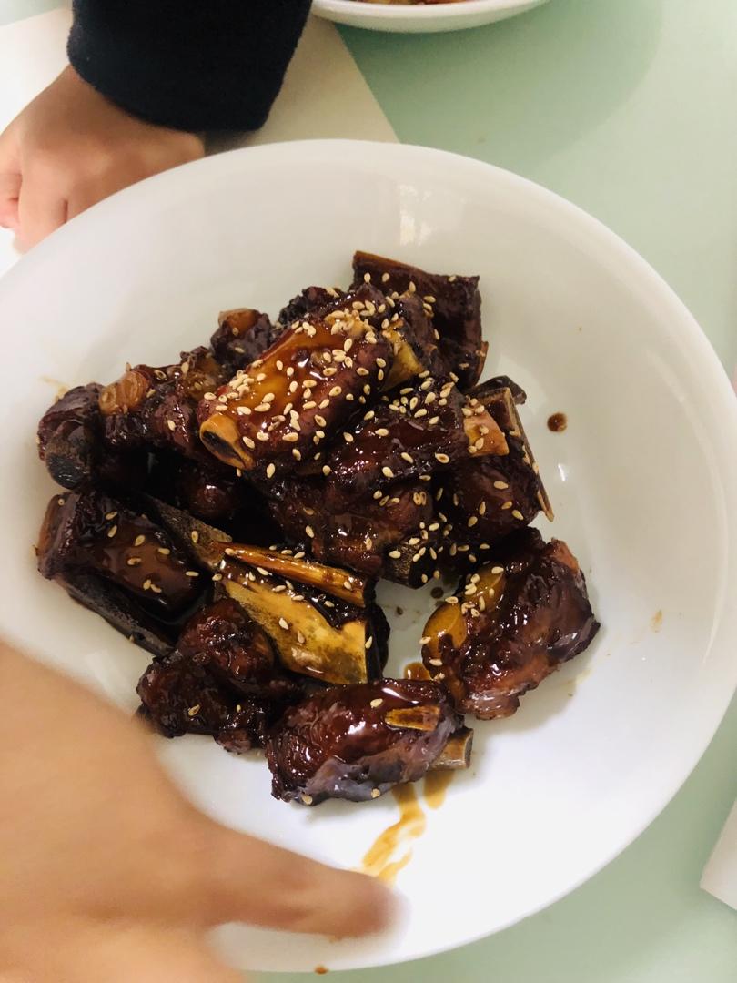糖醋排骨/糖醋小排（不放油）（12345口诀做出正宗上海本帮）