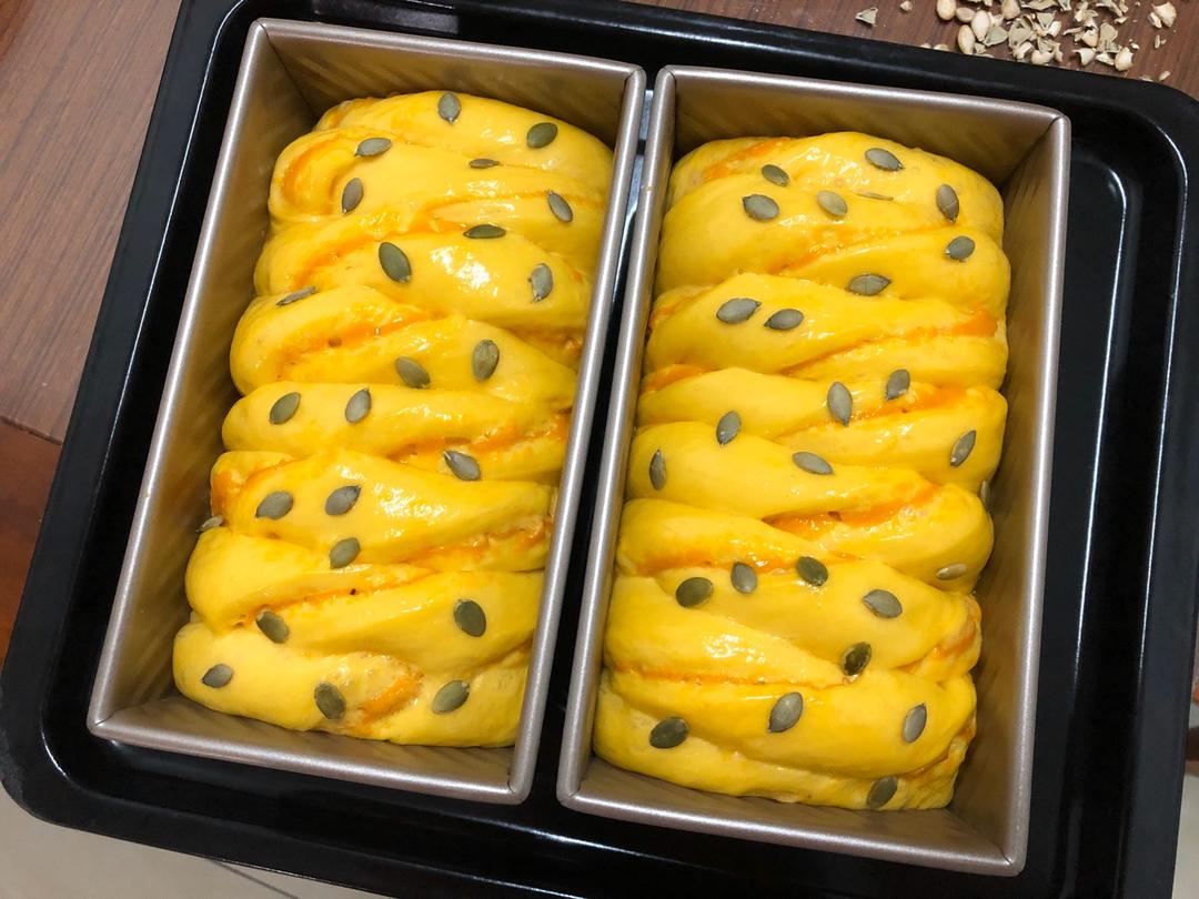 🎃double大伯南瓜（乳酪）吐司|金秋的颜色