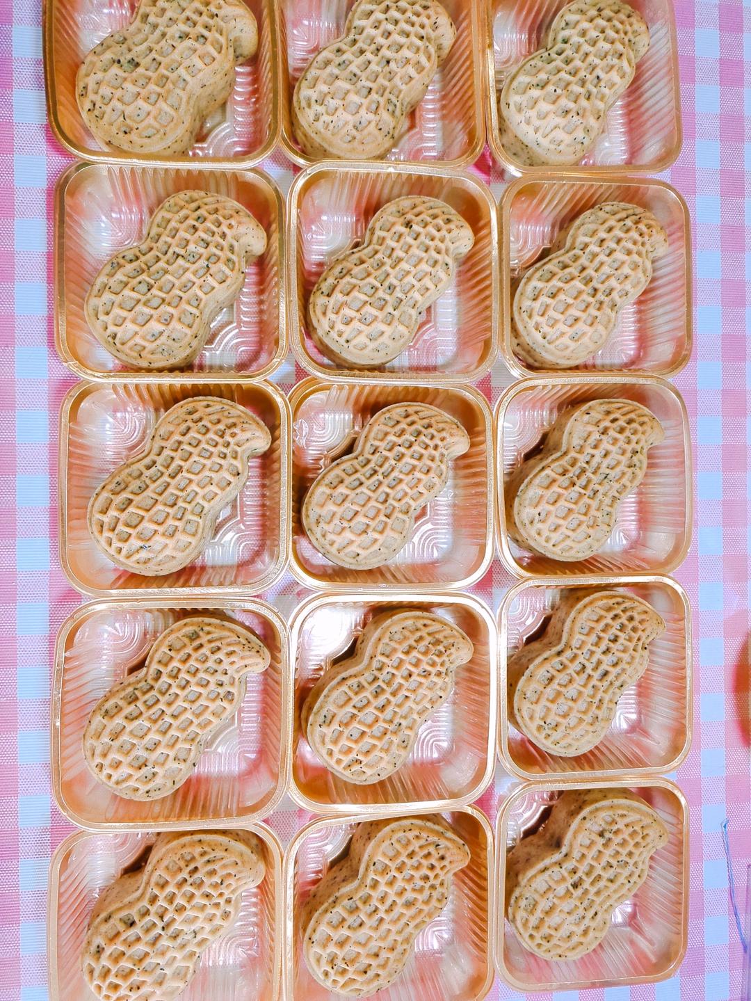 好事（柿）发（花）生🥜—广式伯爵红茶花生月饼