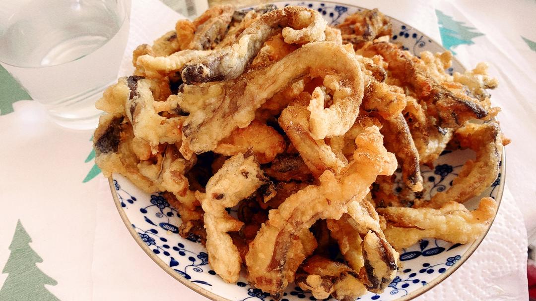 炸蘑菇