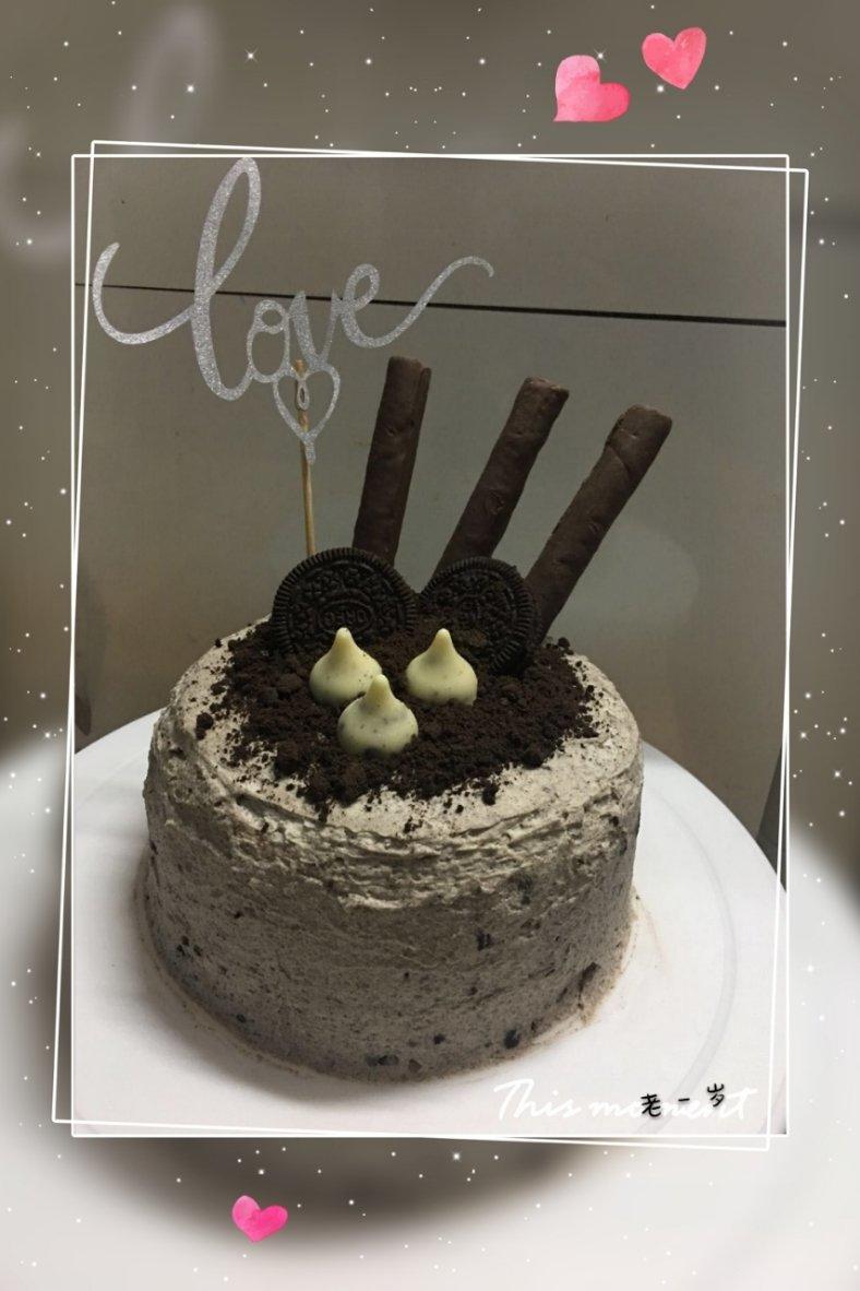 奥利奥咸奶油蛋糕（六寸）
