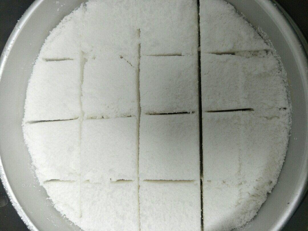 PK南大门的桂花米糕和红豆切糕