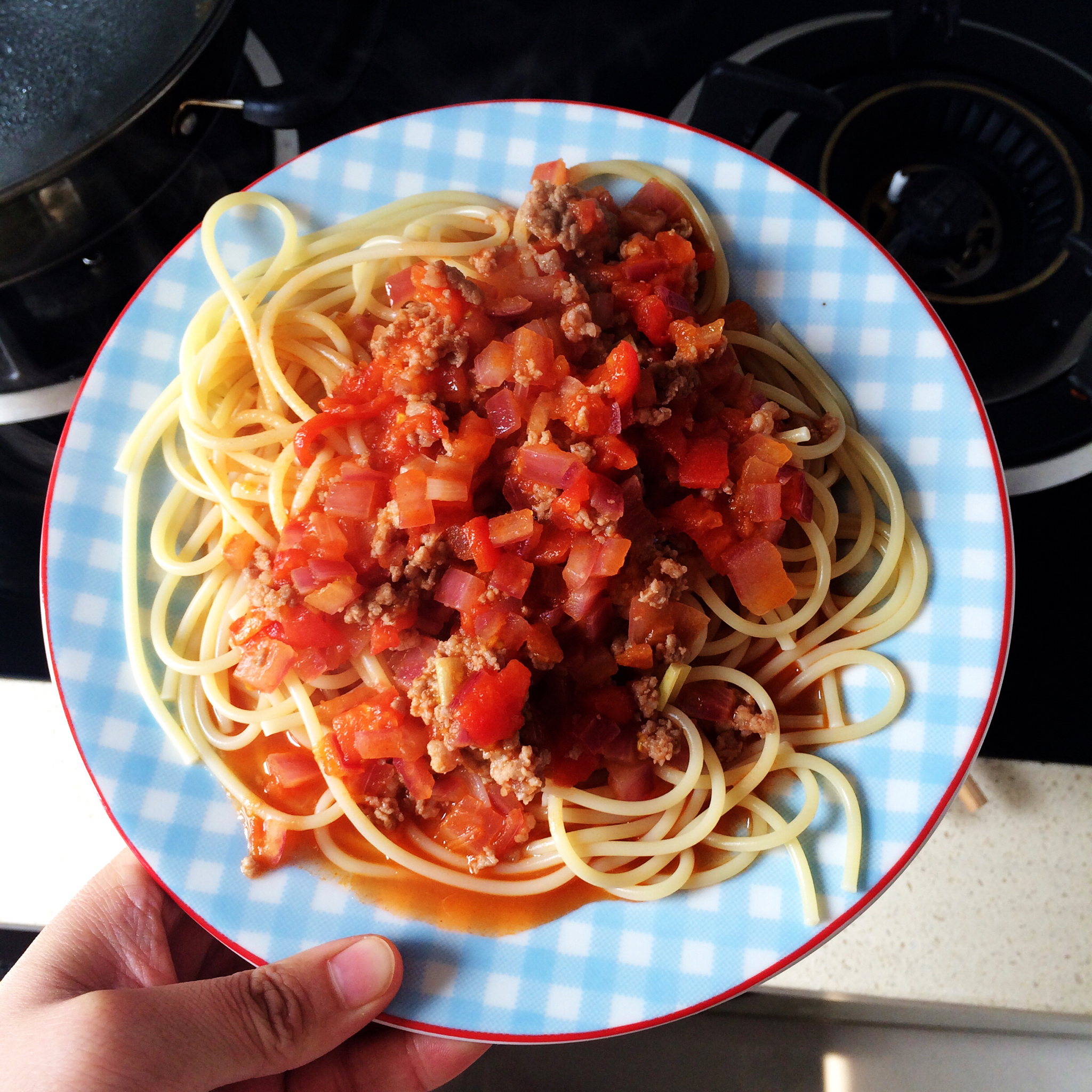 番茄肉酱意大利面