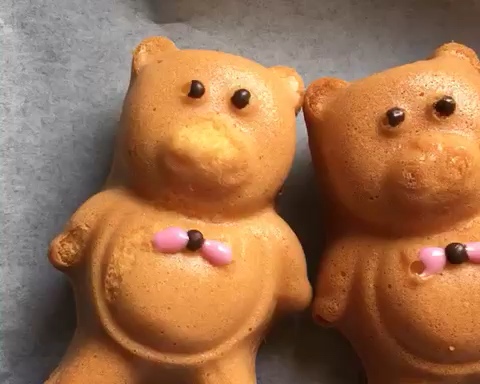 小熊蛋糕的做法