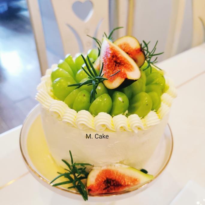 这道菜mm&梅梅老公过生日想亲手为他做一个生日蛋糕,一来他喜欢吃葡萄