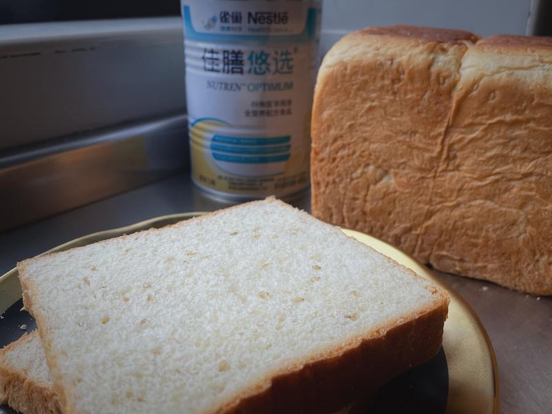 纯奶手撕吐司的做法 步骤1