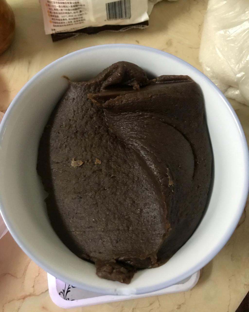 超细腻蛋黄酥豆沙馅