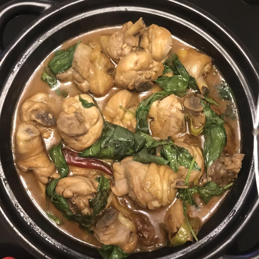 台式三杯鸡