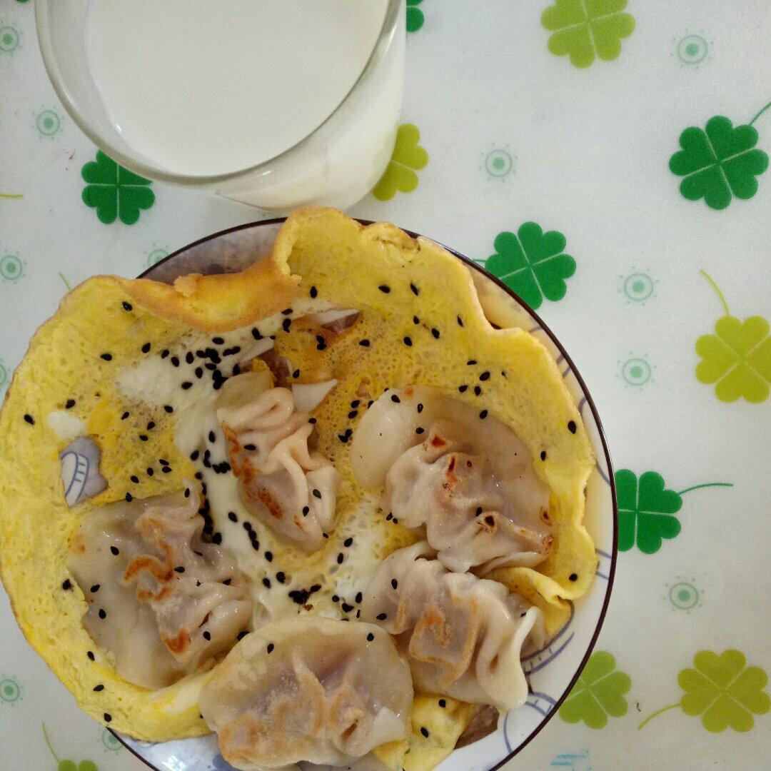 抱蛋煎饺