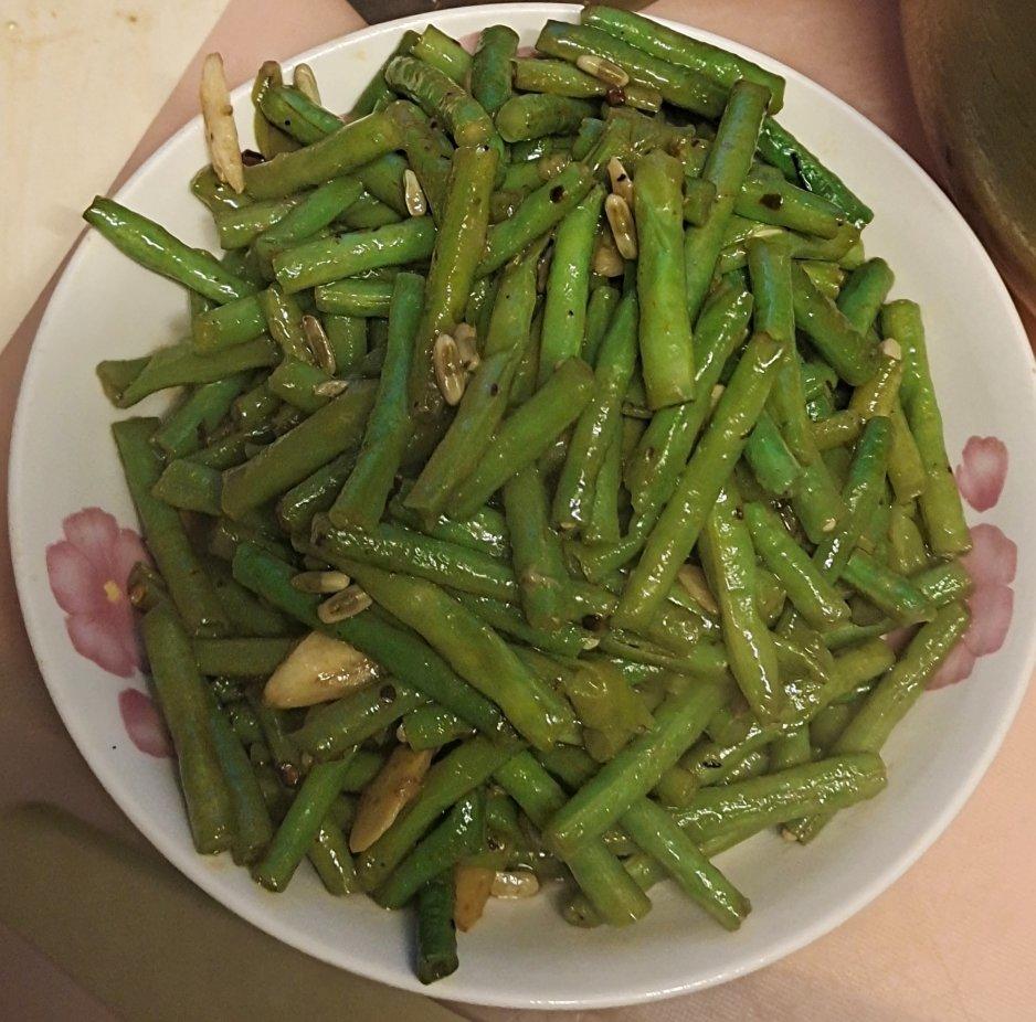 清炒缸豆