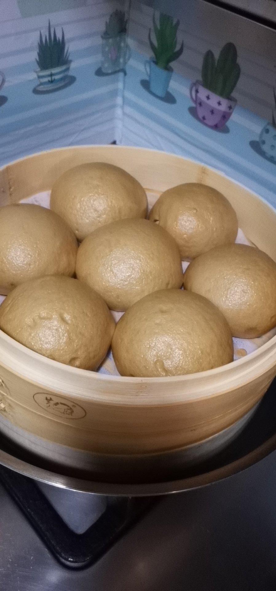 奶香红糖（黑糖）馒头厨师机版