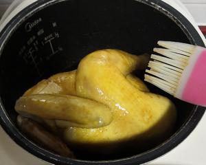 电饭煲葱香焗鸡的做法 步骤4