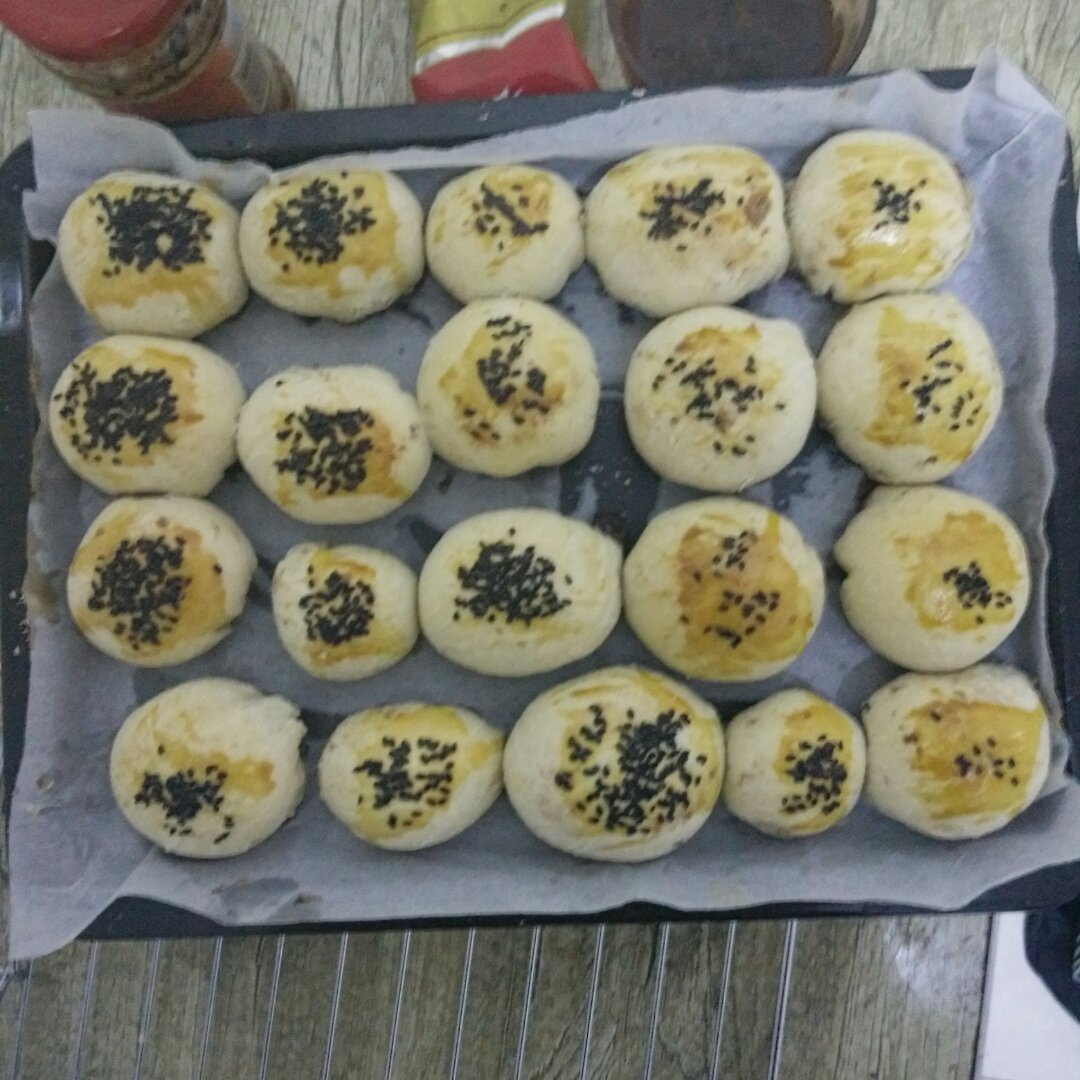 红豆酥饼（附油酥不测漏的办法）