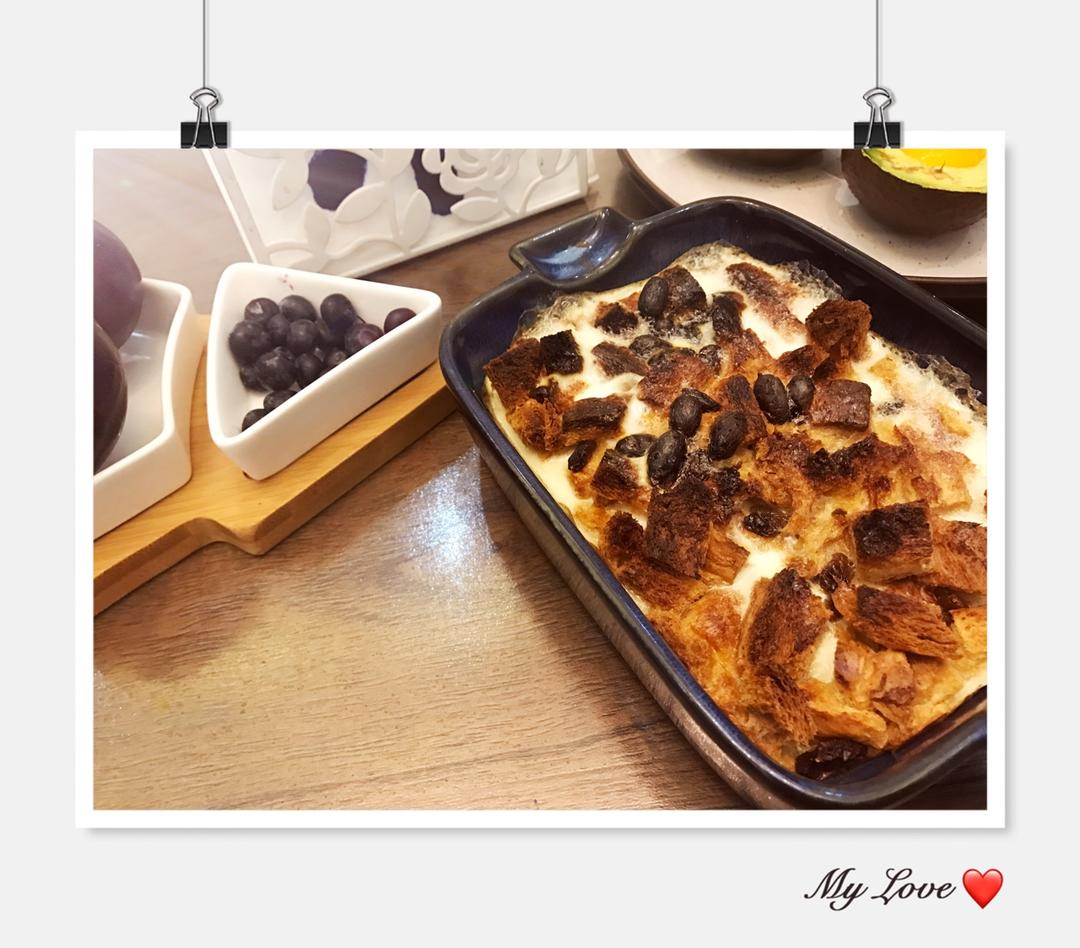 吐司蛋奶烤布丁