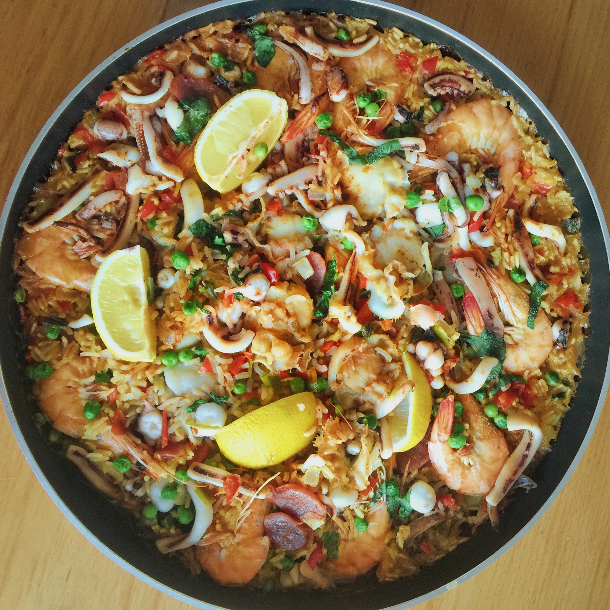 【曼食慢语】Seafood Paella 西班牙海鲜饭