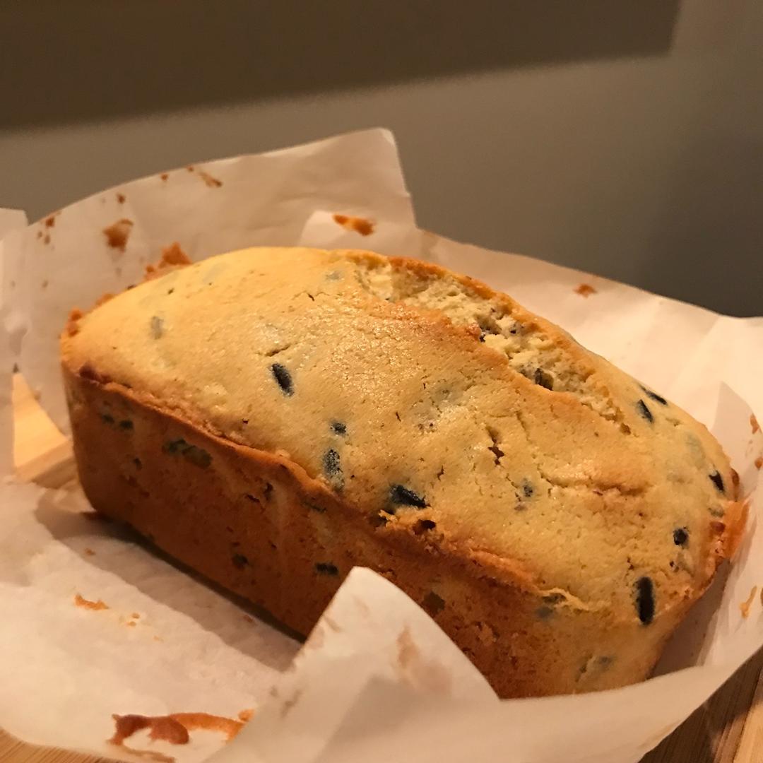红豆沙磅蛋糕