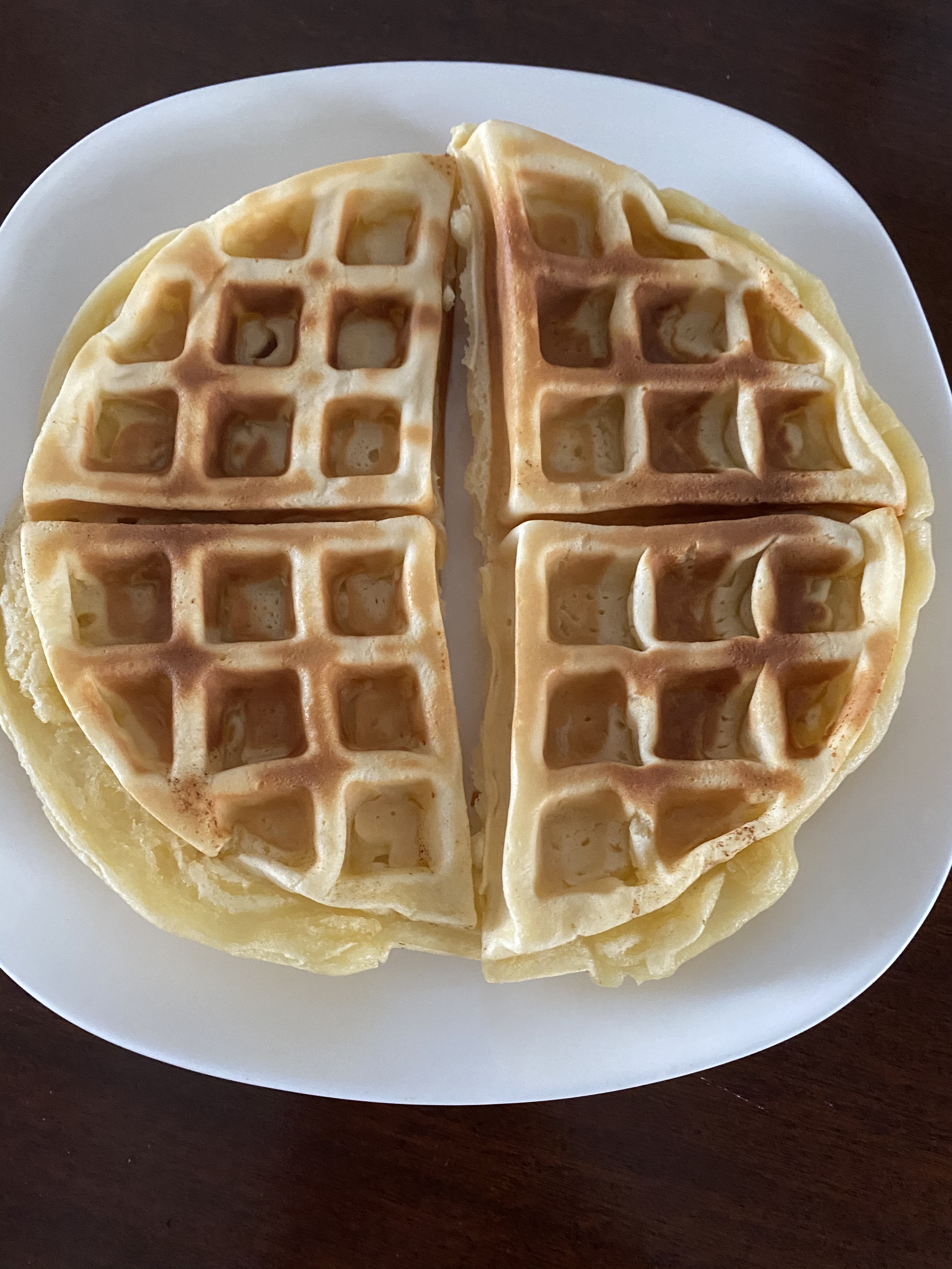 华夫饼 🧇【5分钟快手早餐】的做法