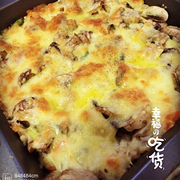 蕃茄肉酱奶酪焗饭