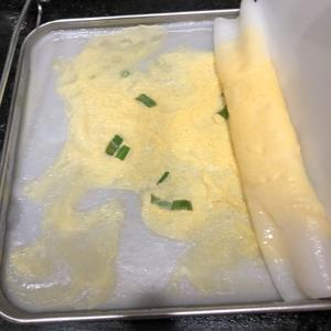 家庭版自制肠粉（含超美味葱油肠粉汁制作方法）的做法 步骤9