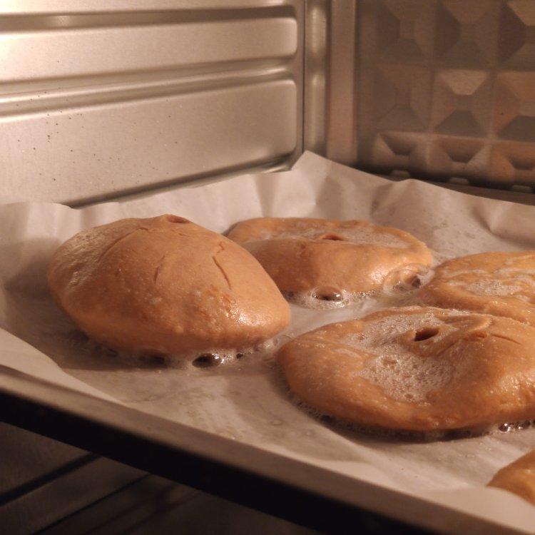 潮汕小吃【红糖肚脐饼】，香甜酥脆