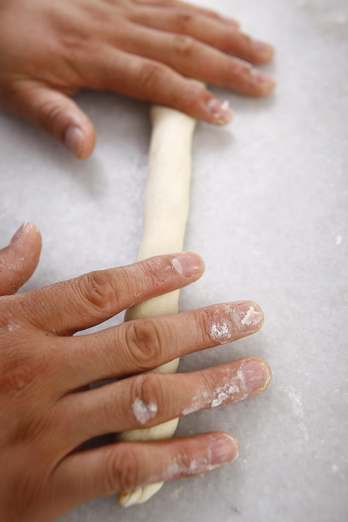 纯奶手撕吐司的做法 步骤1