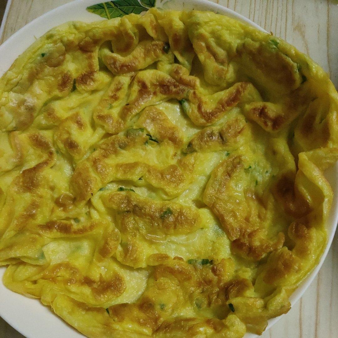 葱花鸡蛋饼