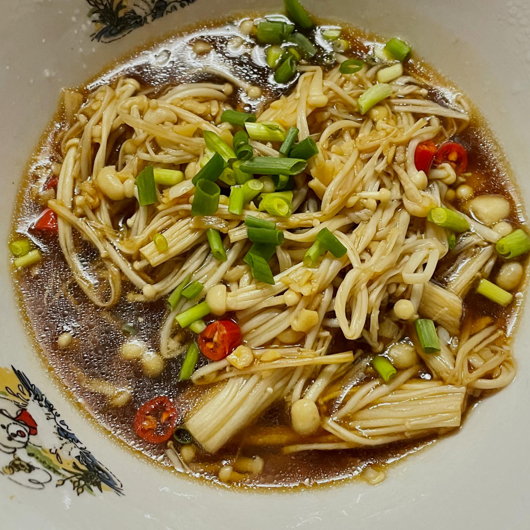 金针菇最好吃的做法❗️蒜蓉金针菇