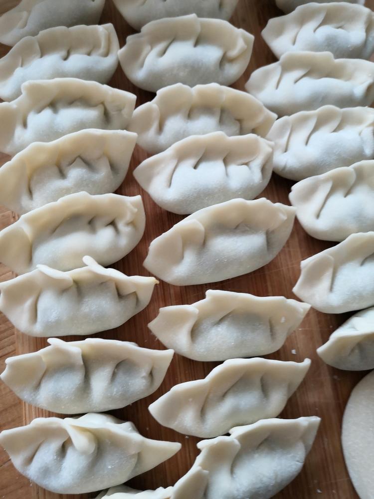 韭菜猪肉糜水饺