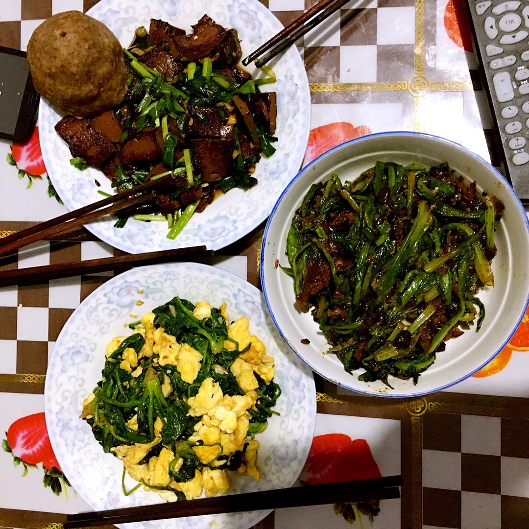 豆豉鲮鱼油麦菜