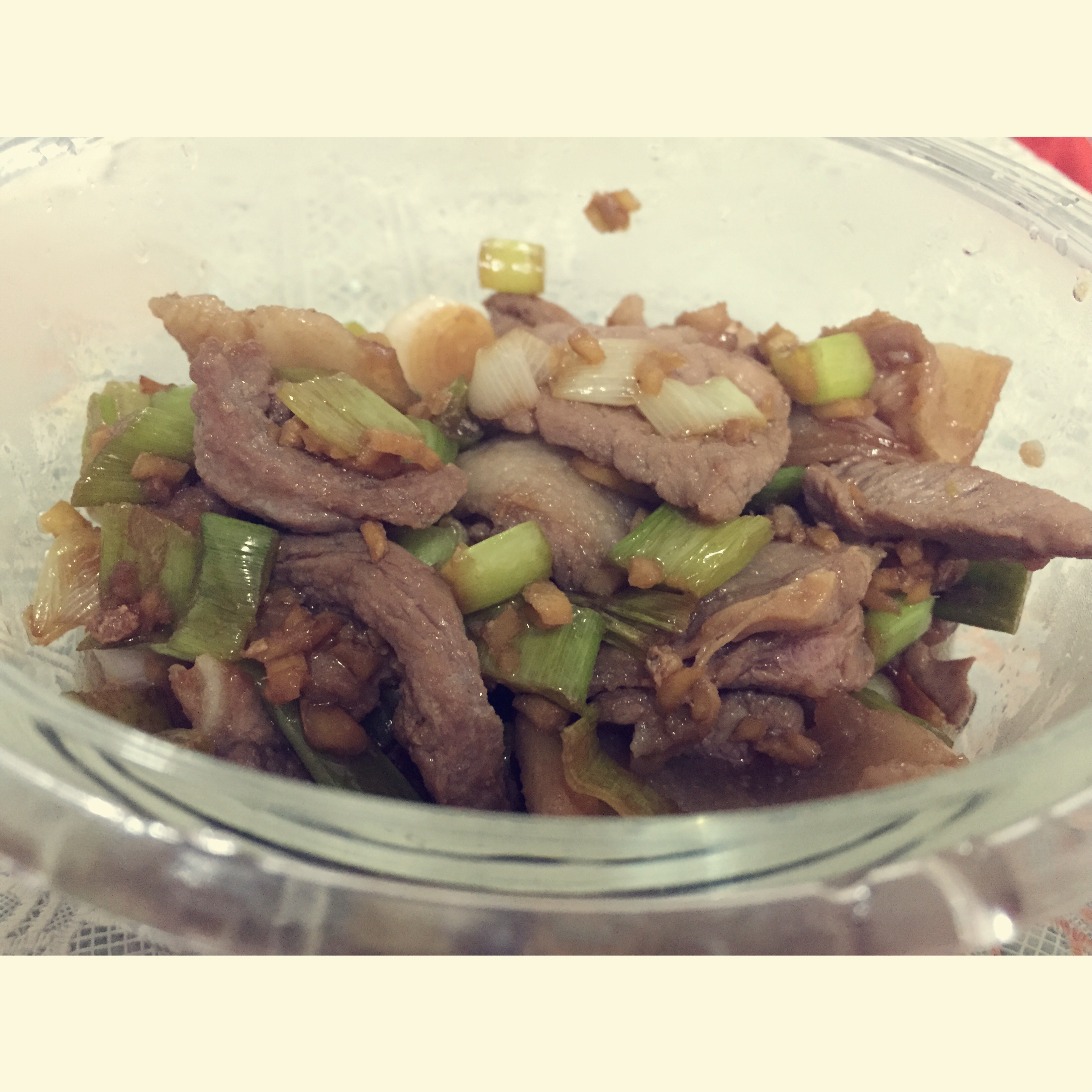 猪肉生姜烧